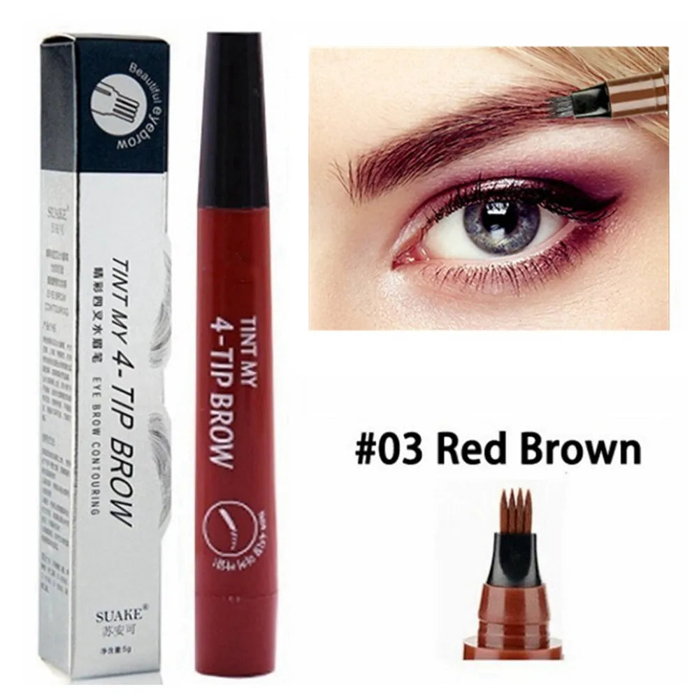 4-Point Waterproof Eyebrow Pencil