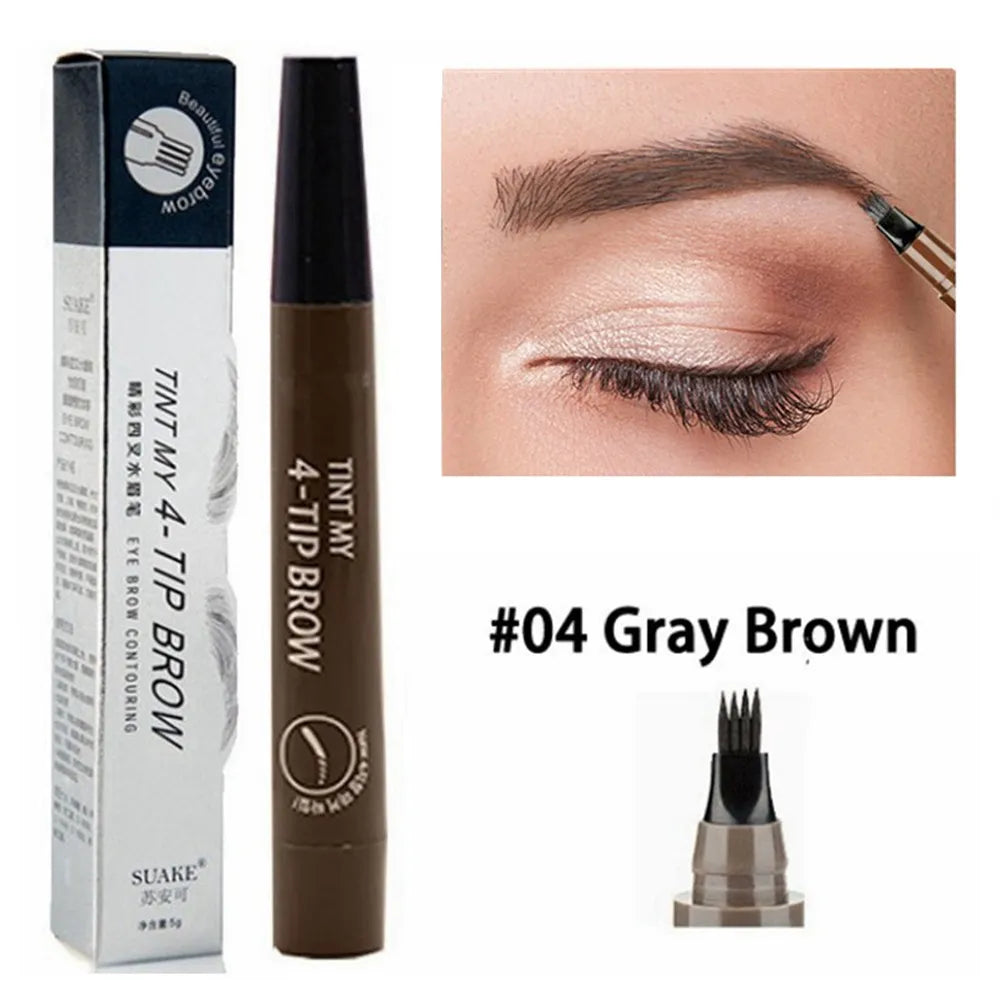 4-Point Waterproof Eyebrow Pencil